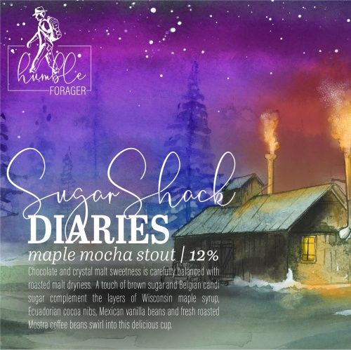 Humble Forager Sugar Shack Diaries Maple Mocha Stout 4pk Can