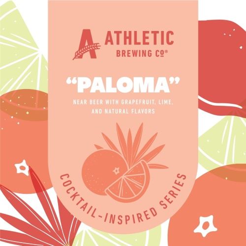 Athletic Paloma NA Cocktail-Inspired Brew 4pk Can