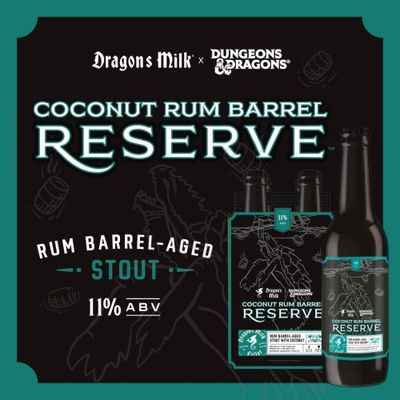 New Holland Dragon's Milk Coconut Rum Barrel Reserve 4pk