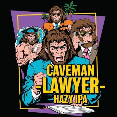 Junkyard Caveman Lawyer IPA 4pk Can