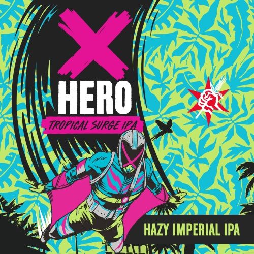 Revolution X-Hero Tropical Surge Imperial IPA 19.2oz Can