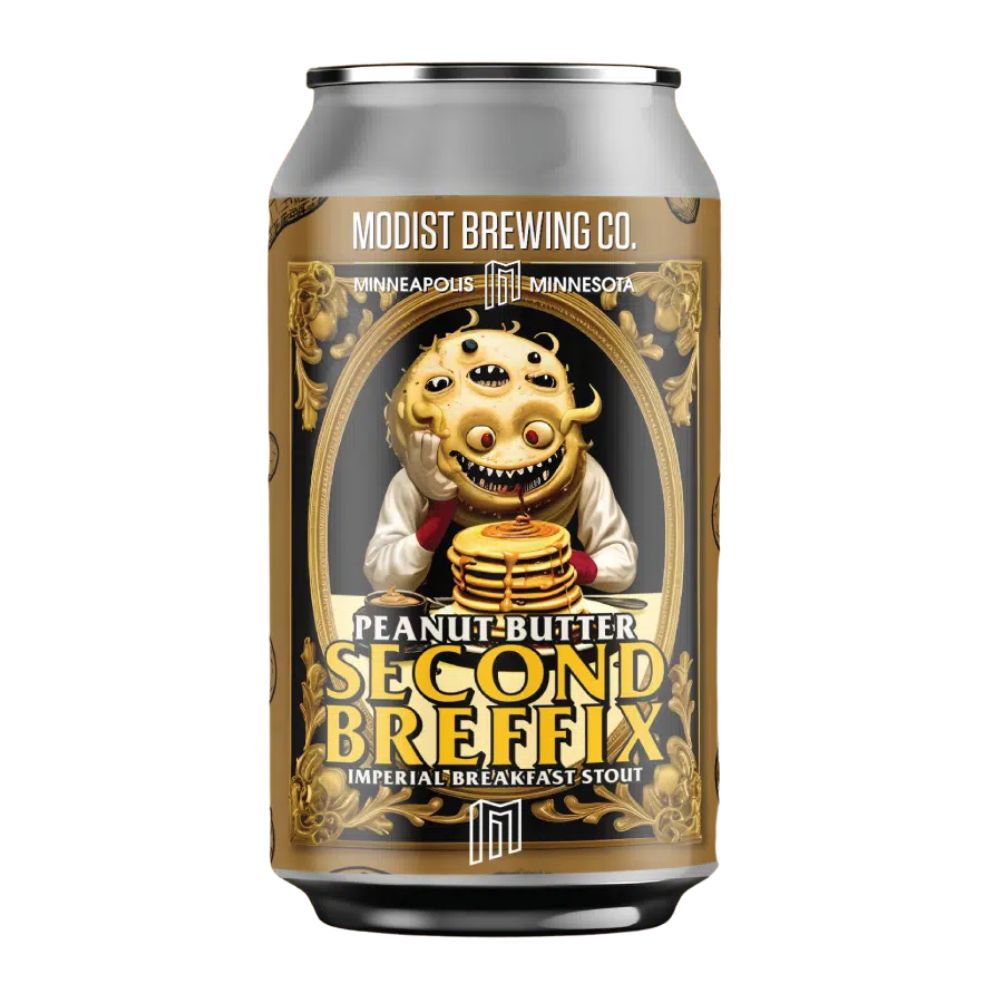 Modist Peanut Butter Second Breffix Imperial Stout 4pk Can