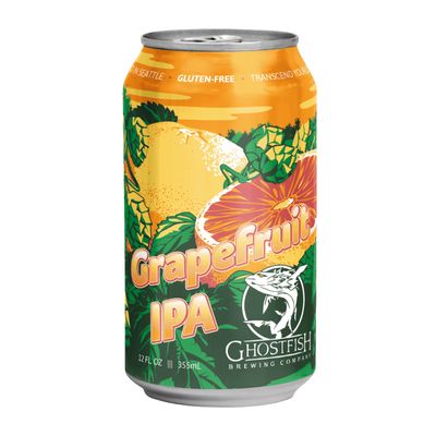 Ghostfish Gluten Free Grapefruit IPA 4pk Can