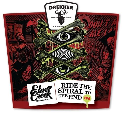 Drekker Ride the Spiral to the End IPA 4pk Can