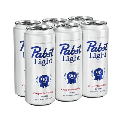 Pabst Light 6pk Can