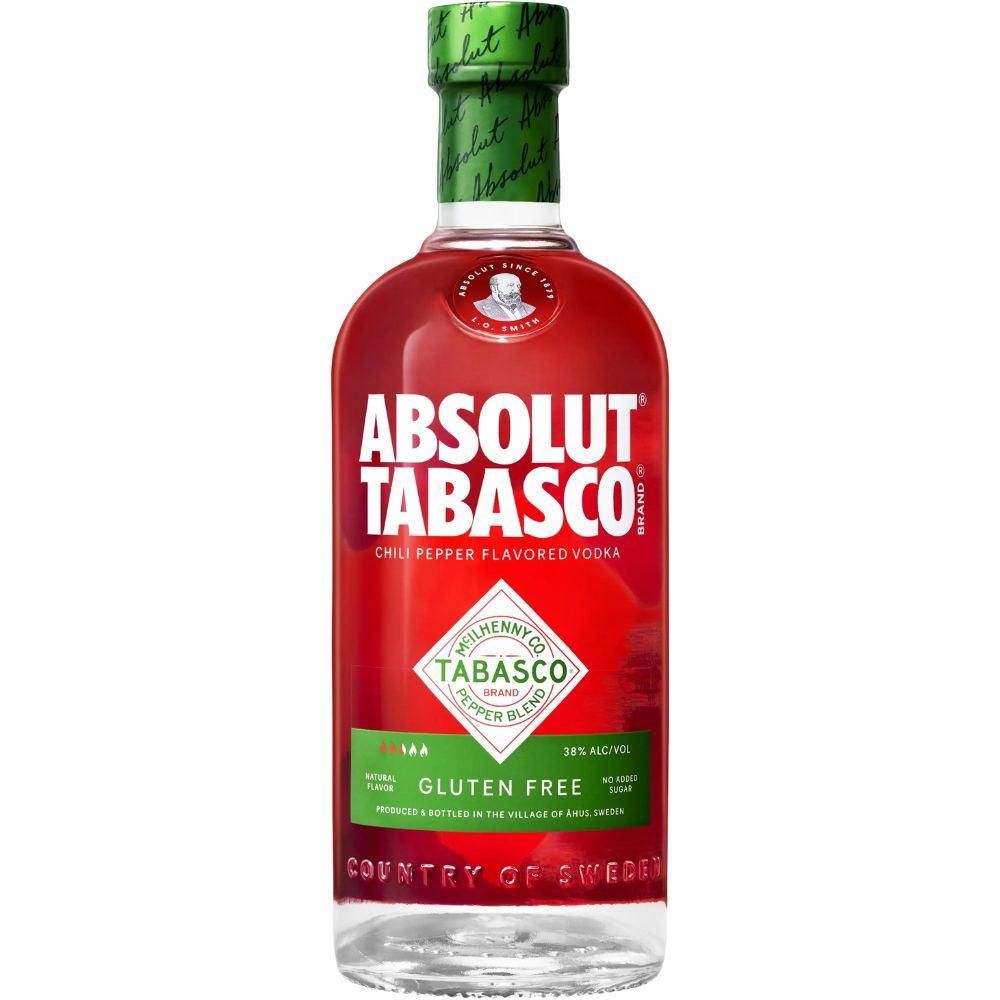 [1L] Absolut Tabasco Chili Pepper Flavored Vodka