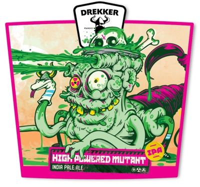 Drekker High Powered Mutant IPA 4pk Can