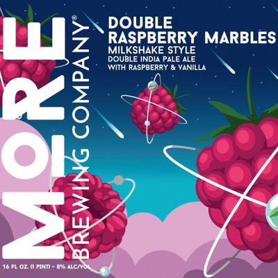 More Double Raspberry Marbles Milkshake DIPA 4pk Can