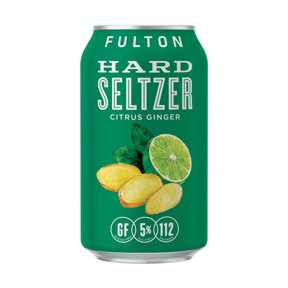 Fulton Citrus Ginger Hard Seltzer 12pk Can