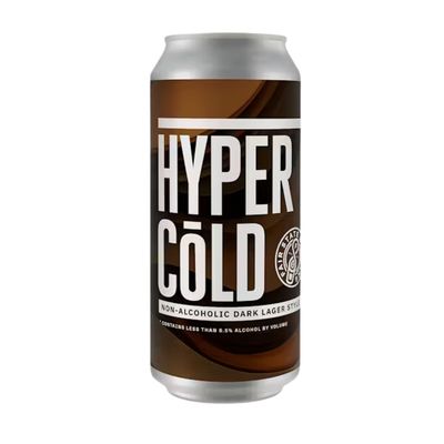 Fair State Hyper Cold Non-Alcoholic Dark Lager 4pk Can