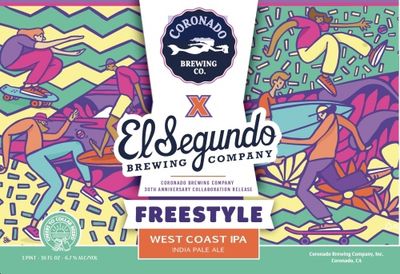 Coronado Freestyle West Coast IPA 4pk Can