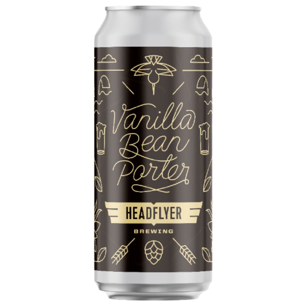 Headflyer Vanilla Bean Porter 4pk Can