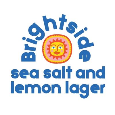 Indeed Brightside Sea Salt &amp; Lemon Lager 12pk Can