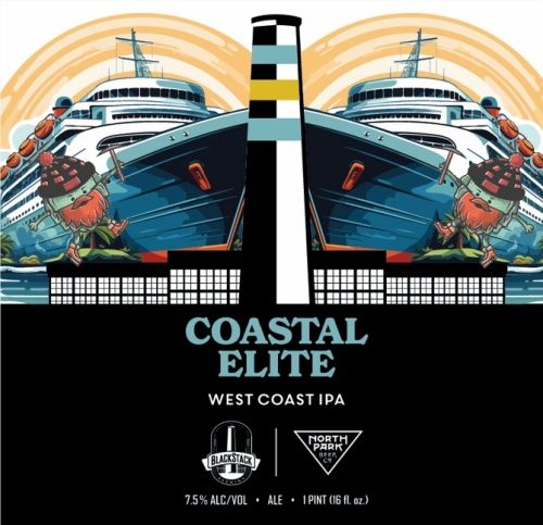Blackstack Coastal Elite West Coast IPA 4pk Can