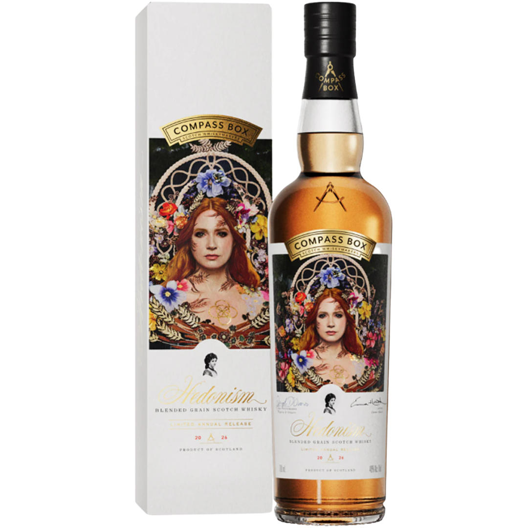 Compass Box Hedonism 2026 Blended Grain Scotch Whisky