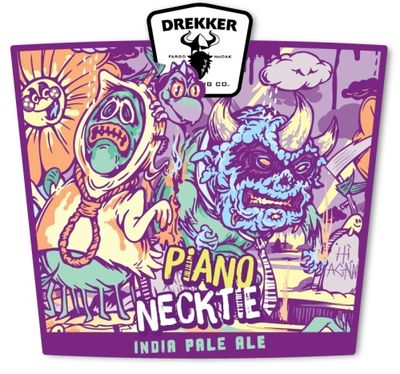 Drekker Piano Necktie IPA 4pk Can