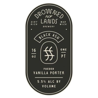Drowned Lands Black Ash Vanilla Porter 4pk Can