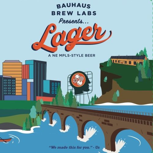 Bauhaus Brew Labs Presents... Lager 4pk Can