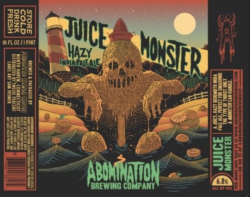 Abomination Juice Monster IPA 4pk Can