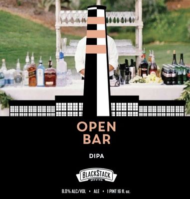 BlackStack Open Bar DIPA 4pk Can