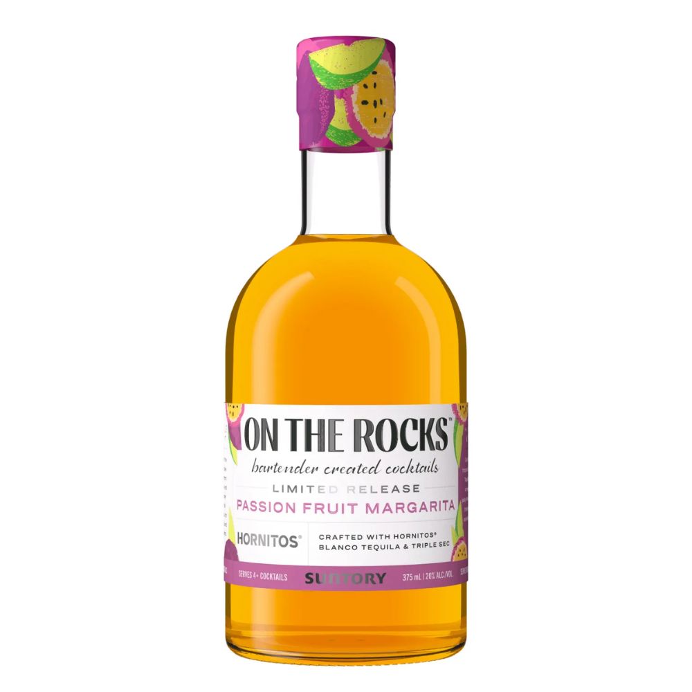 [375ML] On The Rocks Passion Fruit Margarita