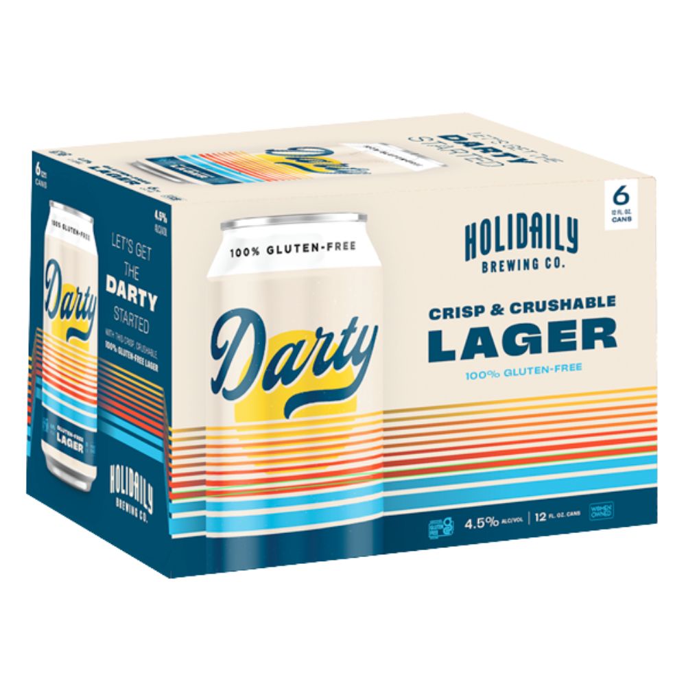 Holidaily Gluten-Free Darty Lager 6pk Can