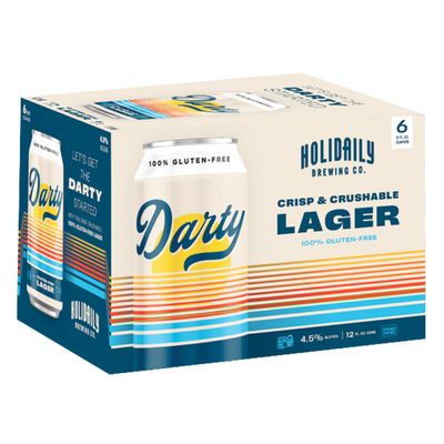 Holidaily Gluten-Free Darty Lager 6pk Can