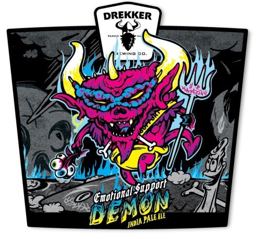 Drekker Emotional Support Demon IPA 4pk Can