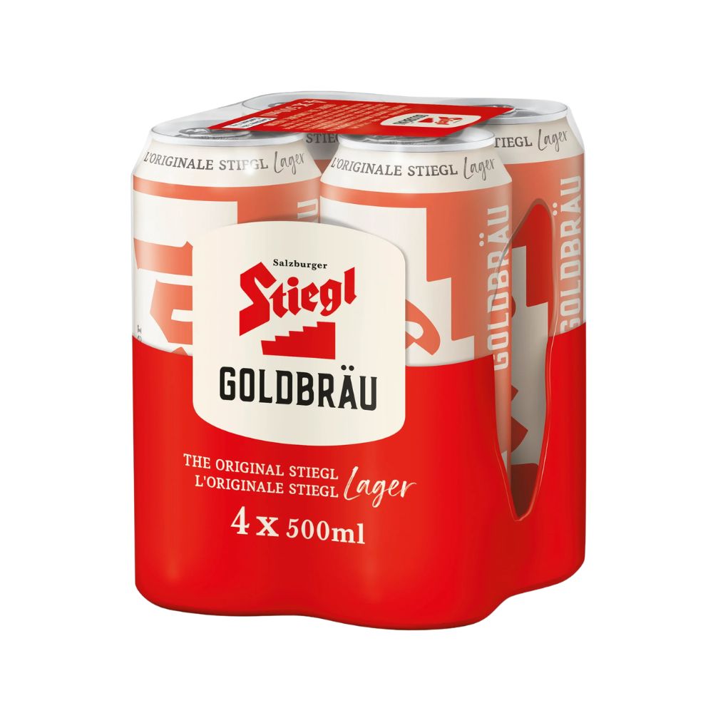 Stiegl Goldbräu Lager 4pk Can