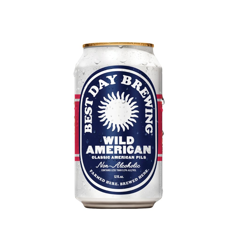Best Day Non-Alcoholic Wild American Classic Pils 6pk Can