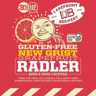 Lakefront New Grist Gluten-Free Radler 6pk Can