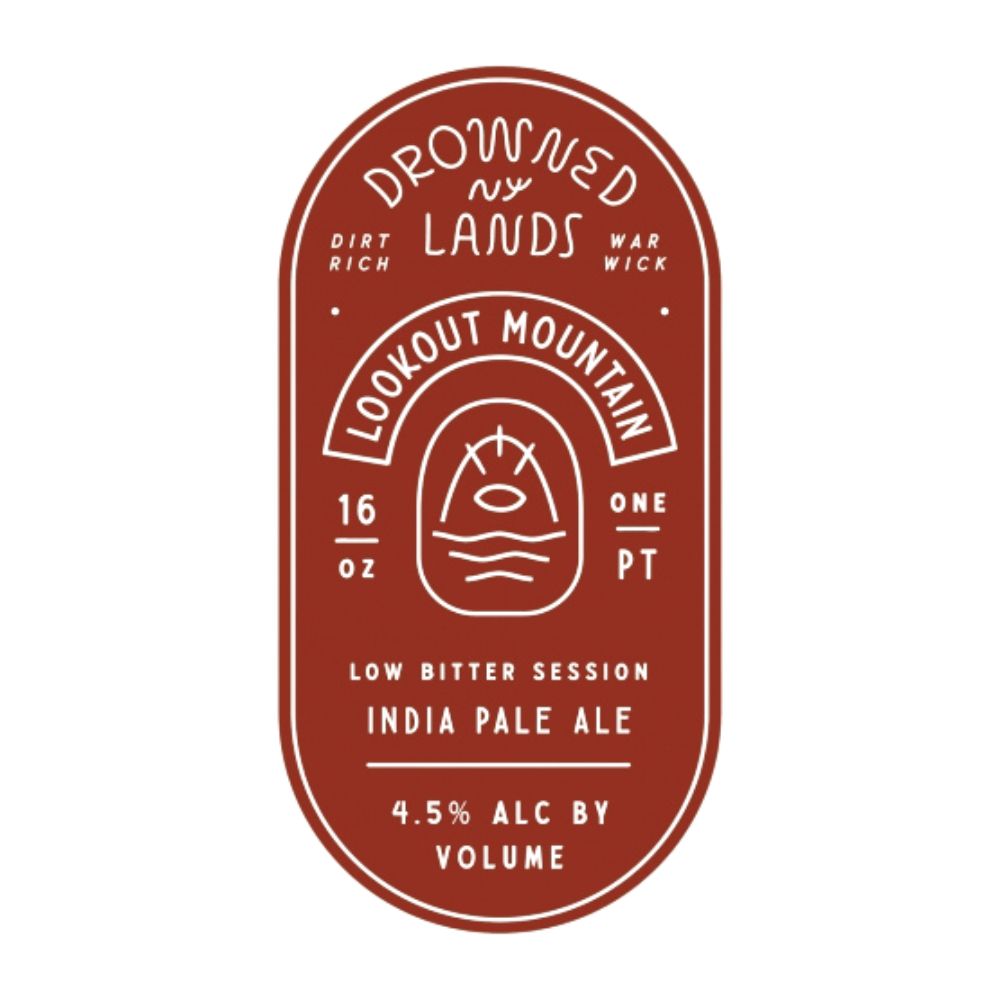 Drowned Lands Lookout Mountain Session IPA 4pk Can