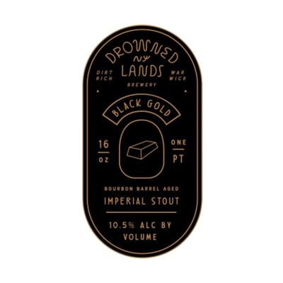 Drowned Lands Black Gold BA Imperial Stout 4pk Can