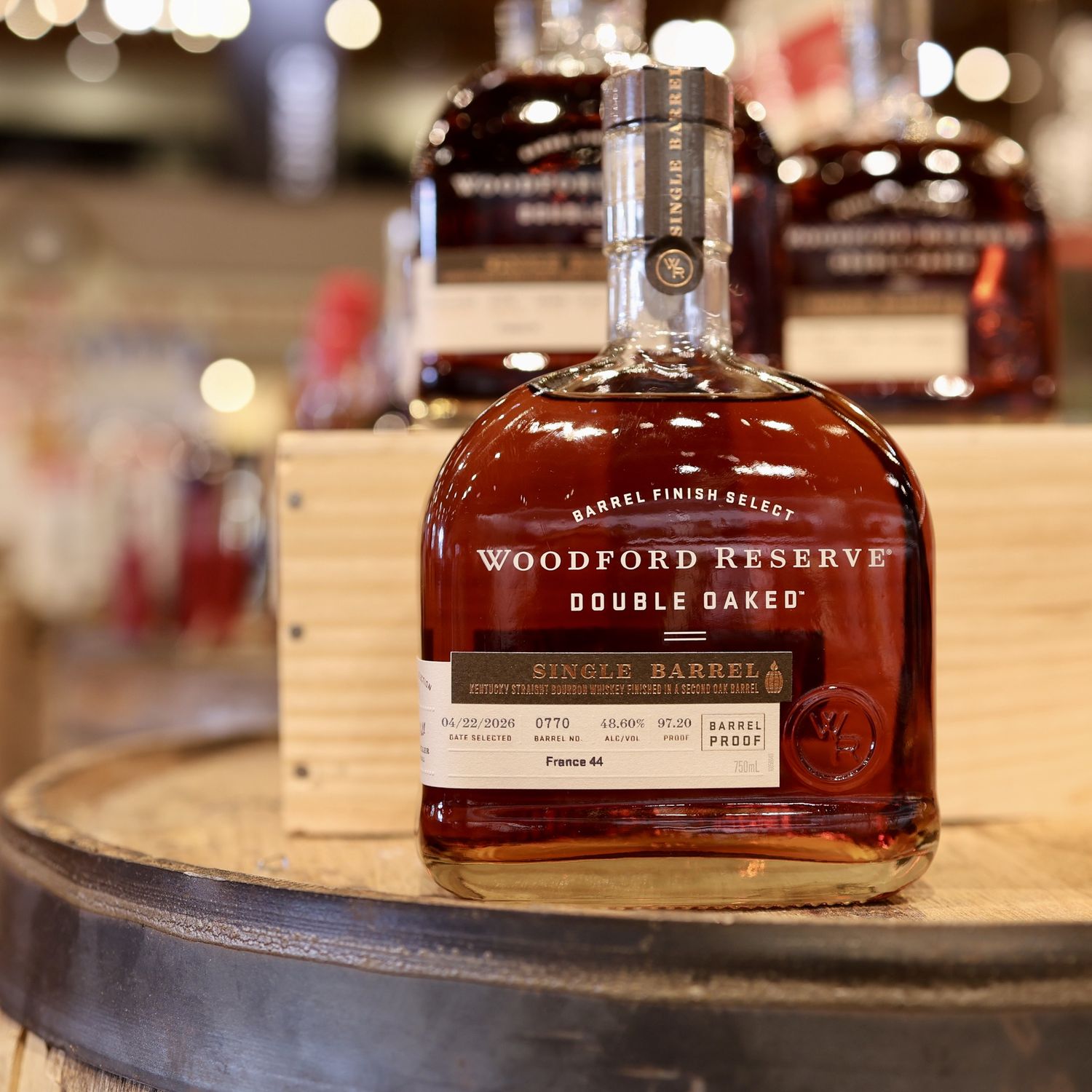 Woodford Reserve F44 Double Oaked Single Barrel Bourbon