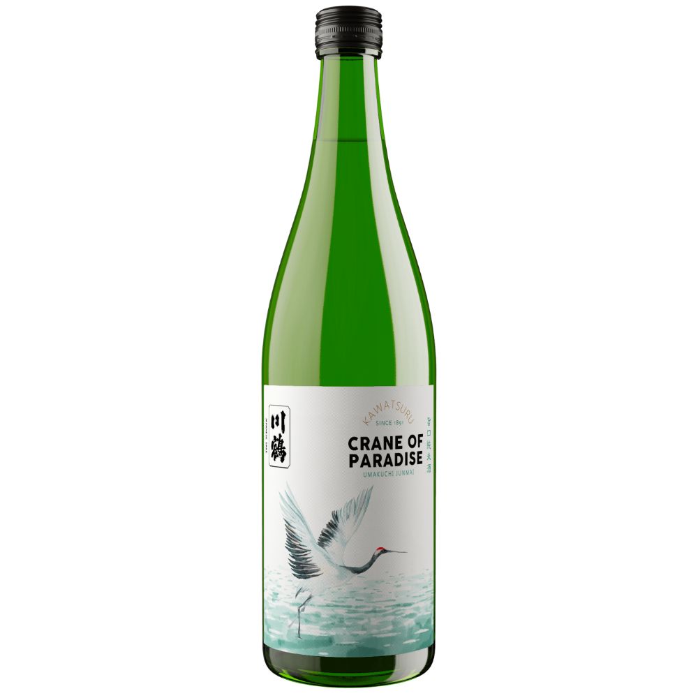[720ml] Kawatsuru Crane of Paradise Junmai Shikoku