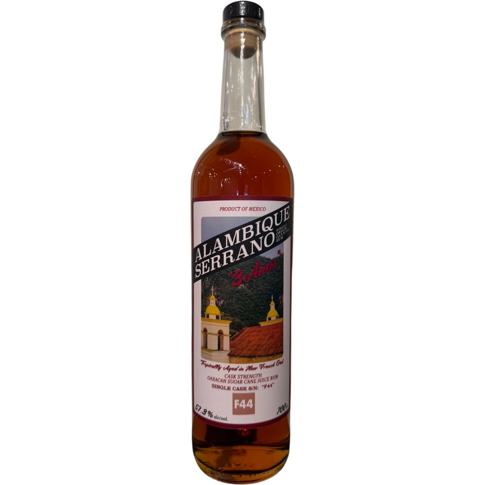 Alambique Serrano Tres Años F44 Single Cask Rum
