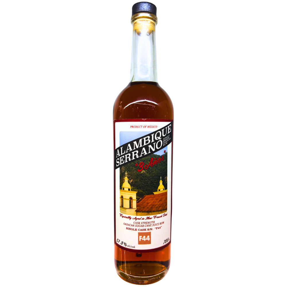 Alambique Serrano Tres Años F44 Single Cask Rum