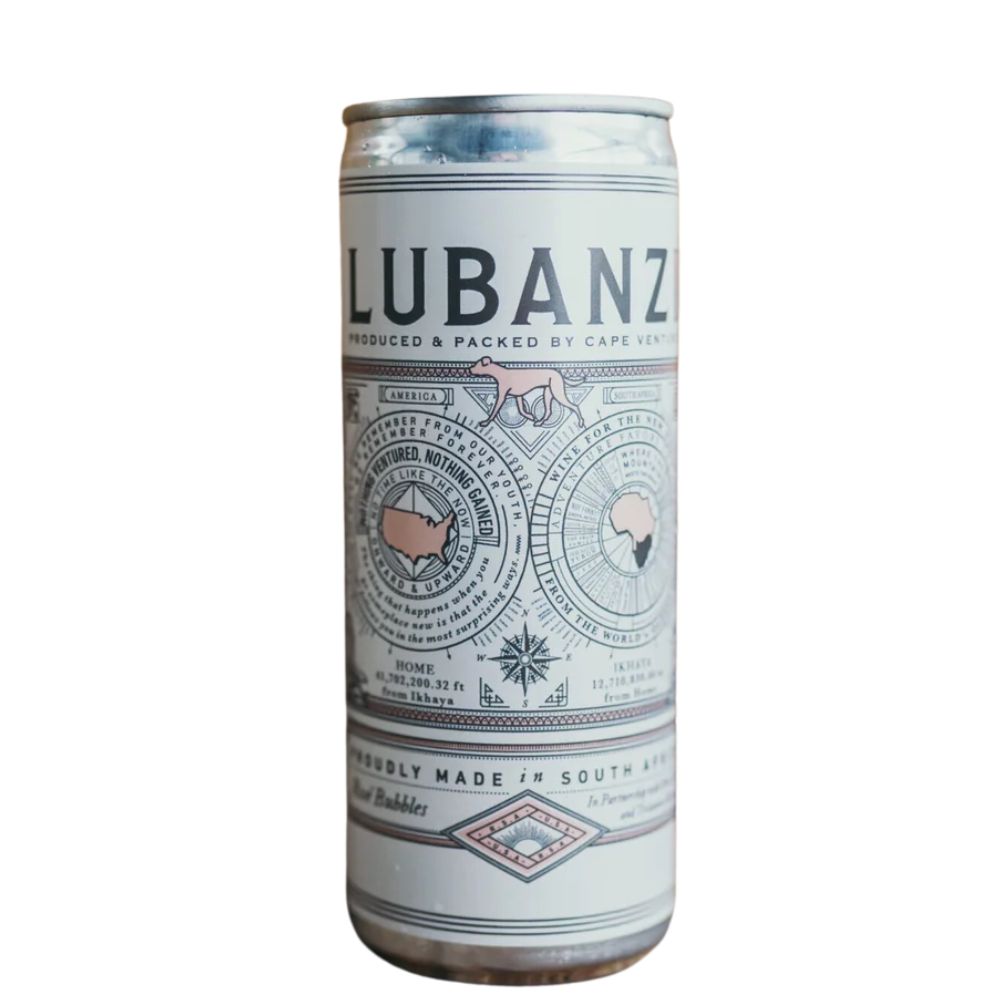 Lubanzi Sparkling Rose Can NV