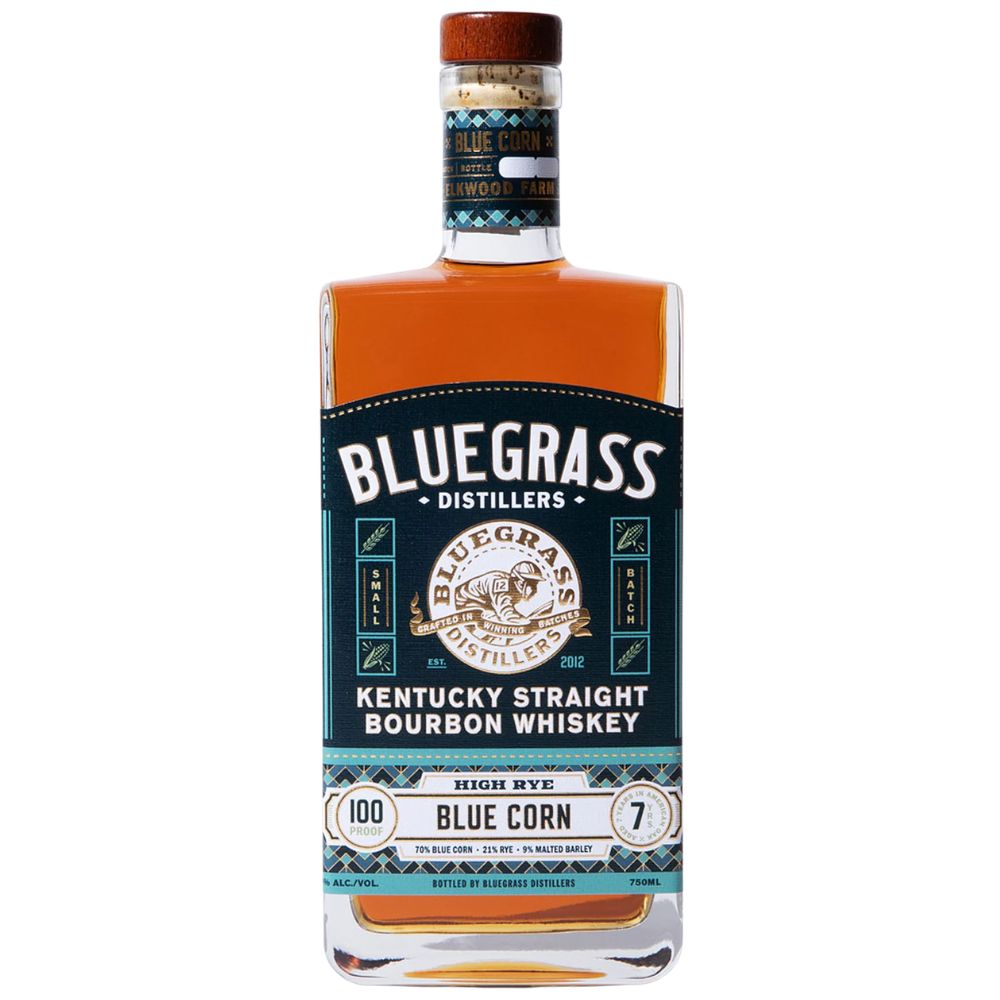 Bluegrass Distillers Blue Corn High Rye Bourbon