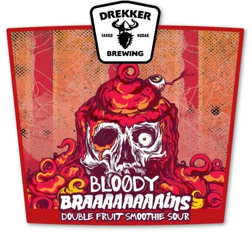 Drekker Bloody Braaaaaaaains Sour 4pk Can