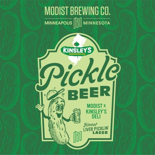 Modist Pickle Beer Lager 4pk Can