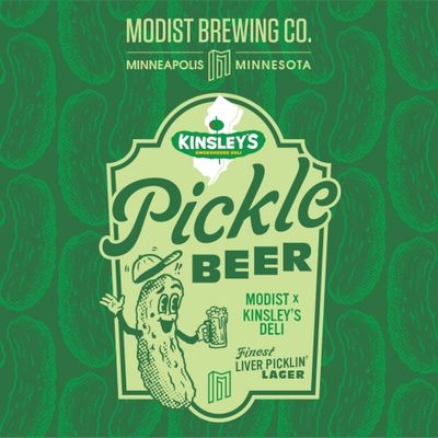 Modist Pickle Beer Lager 4pk Can