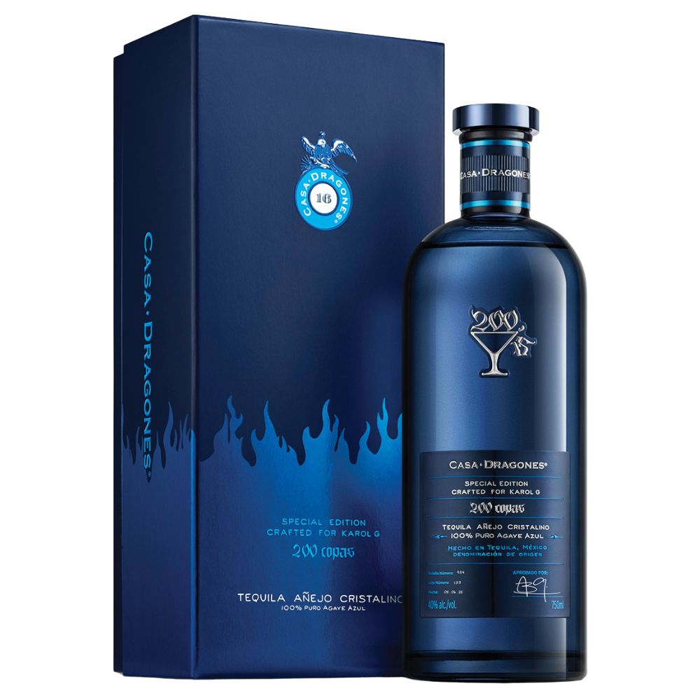 200 Copas by Casa Dragones Cristalino Tequila