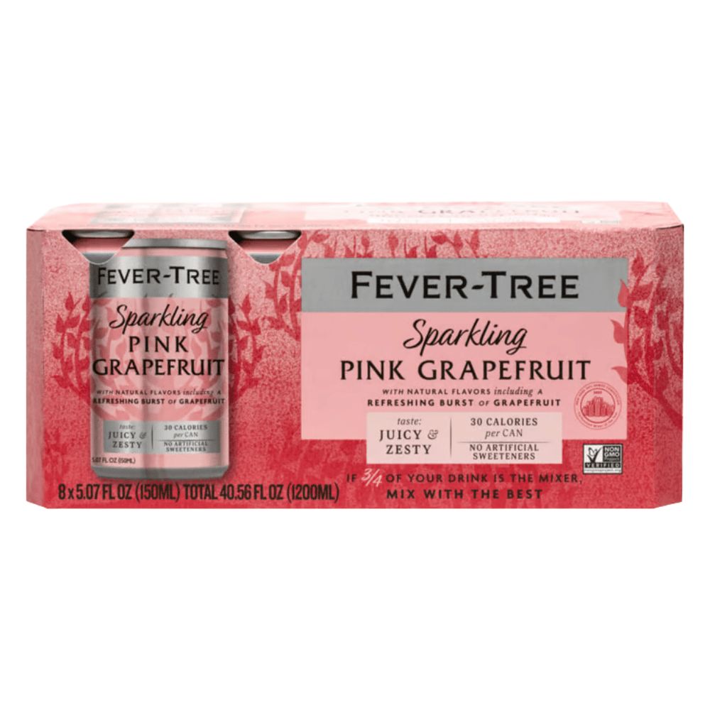 Fever Tree Pink Grapefruit 8pk Cans