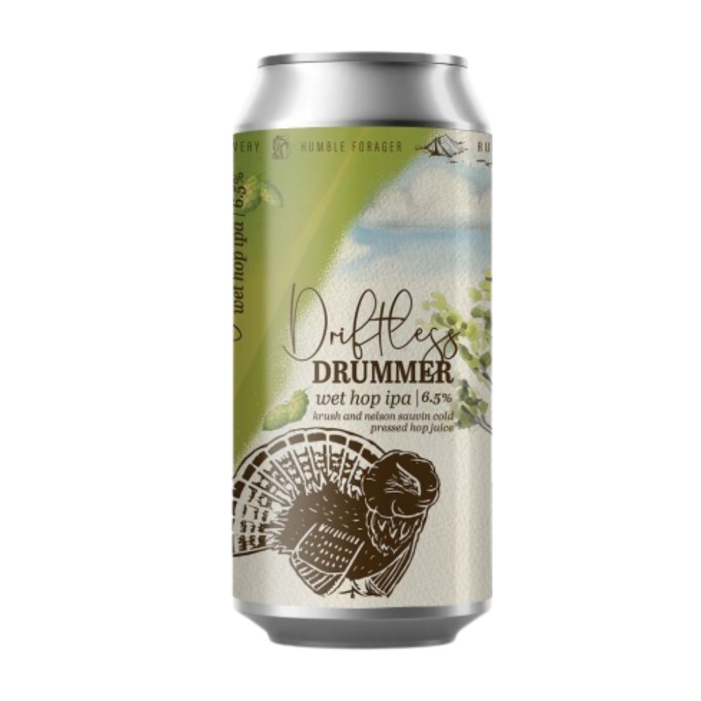 Humble Forager Driftless Drummer Wet Hop IPA 4pk Can