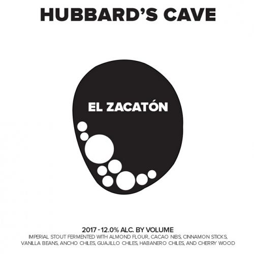 Hubbard's Cave El Zacatón Imperial Stout 2pk Can