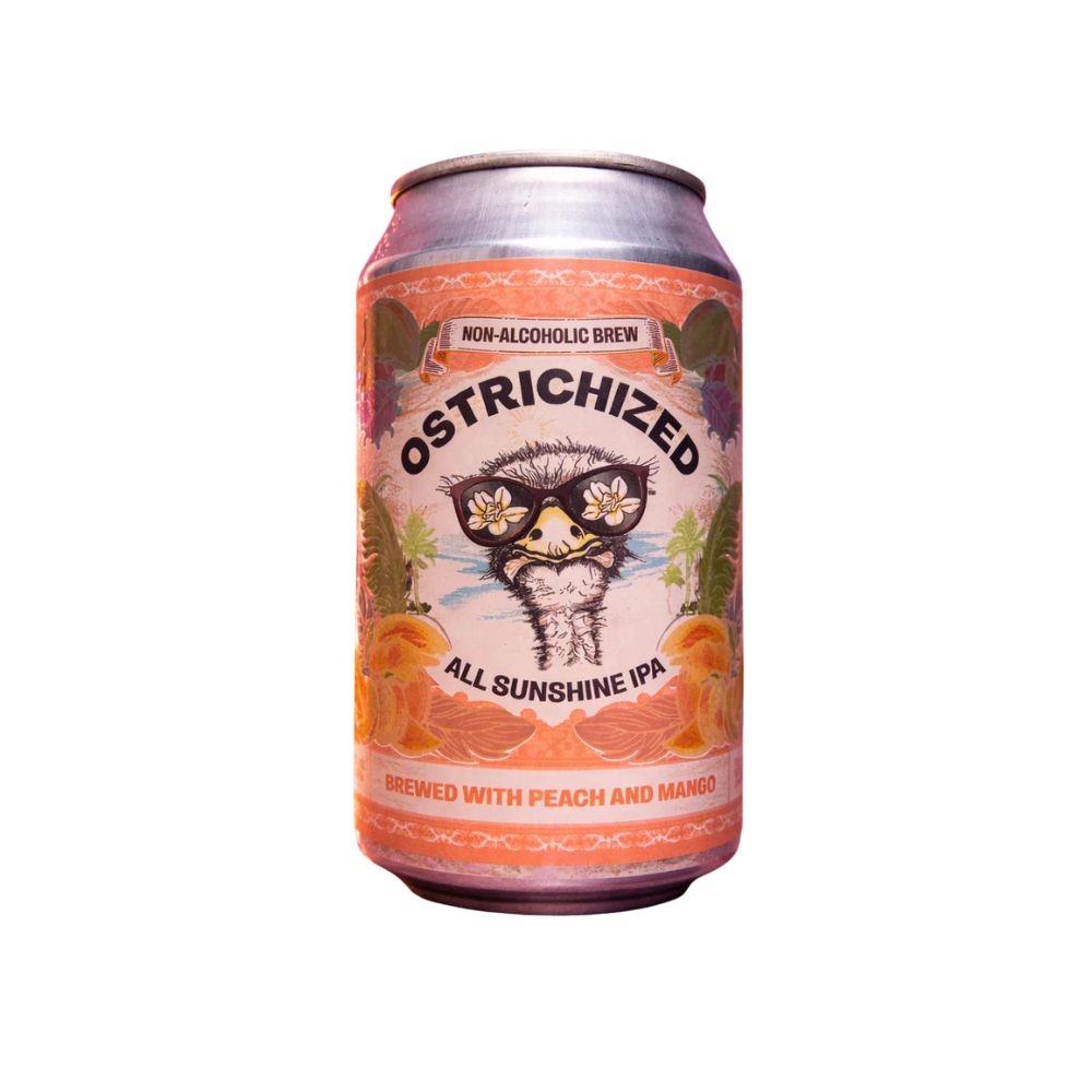 Ostrichized All Sunshine Non-Alcoholic IPA 4pk Can