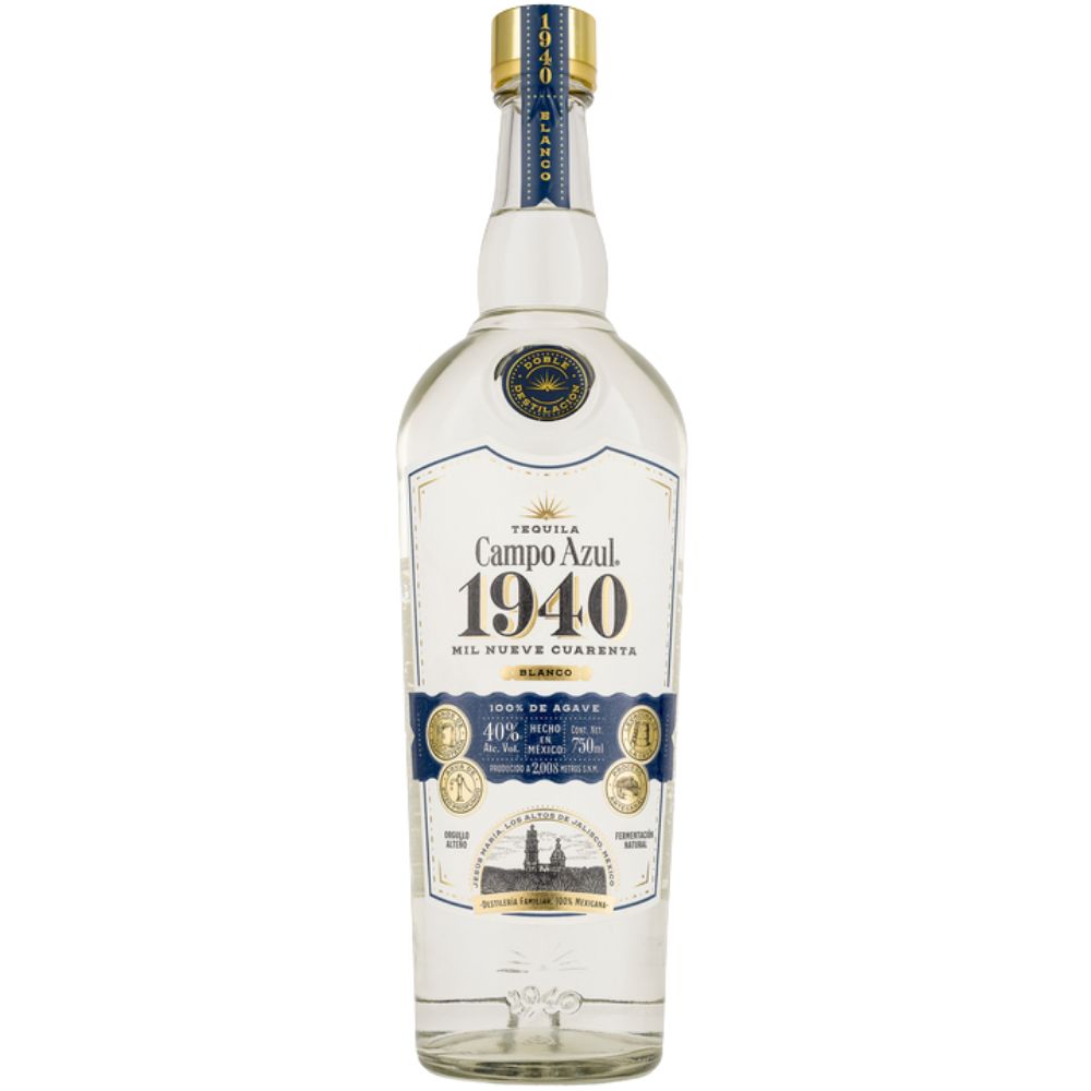 Campo Azul 1940 Tequila Blanco