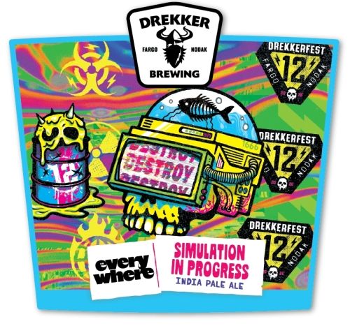 Drekker Simulation In Progress IPA 4pk Can