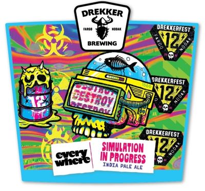 Drekker Simulation In Progress IPA 4pk Can